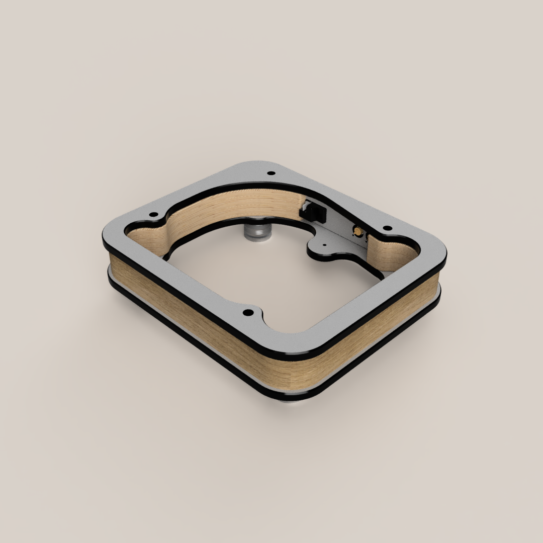 Socle platine vinyl Thorens TD 124